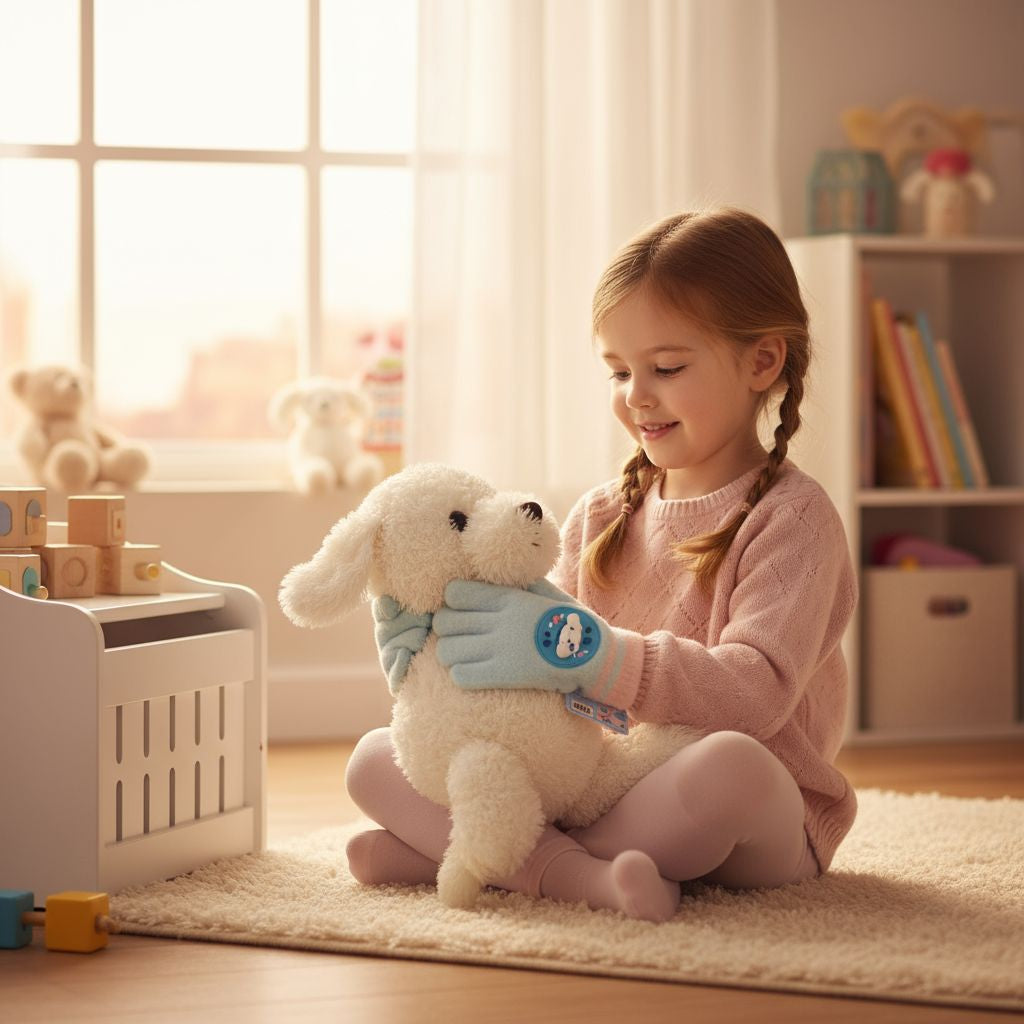 3D Spinner Sanrio Warm Hand Gloves For kids