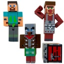 Minecraft-Style Action Figures Set – Kids Block Game Characters Toy (Pack of 4+)