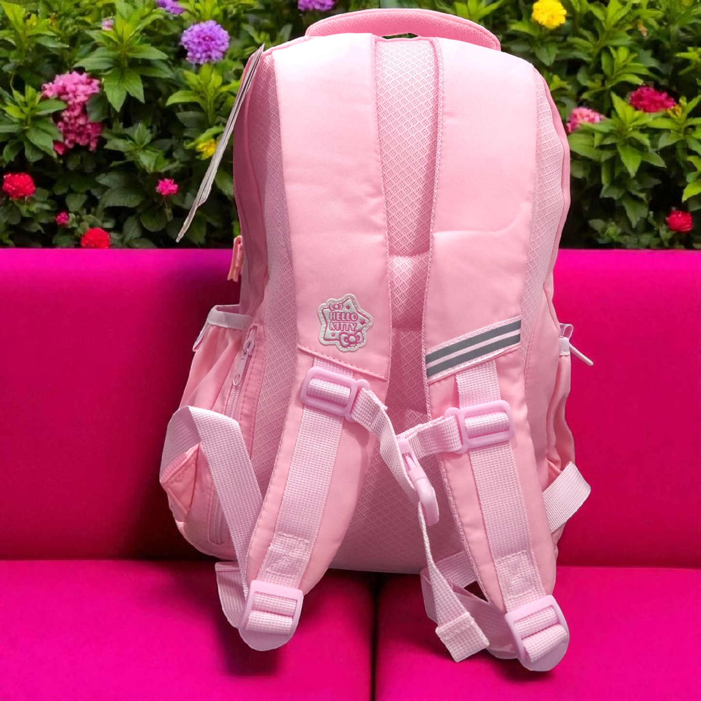 Original Hello Kitty School Bag With Hand sanitizer Bottle