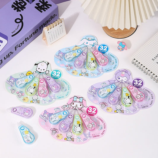 Sanrio Set Of 4 Correction Tapes