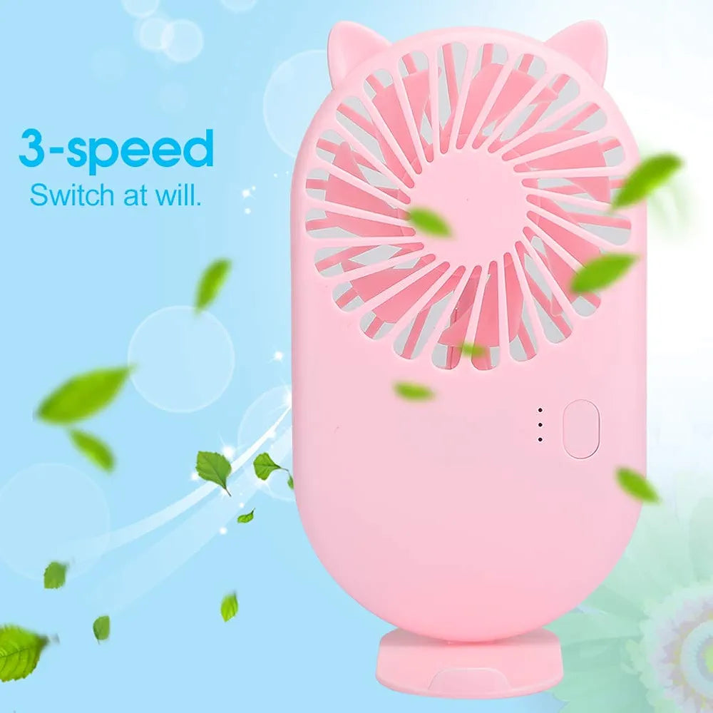 Kawaii Mini Pocket Fan