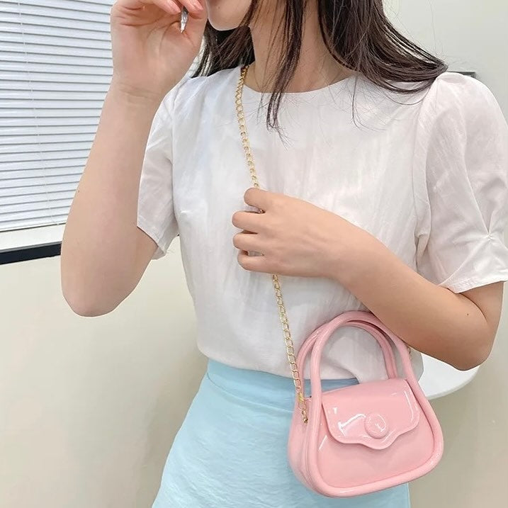 Elegant Jelly Sling Bag (With 3D Cartoons)