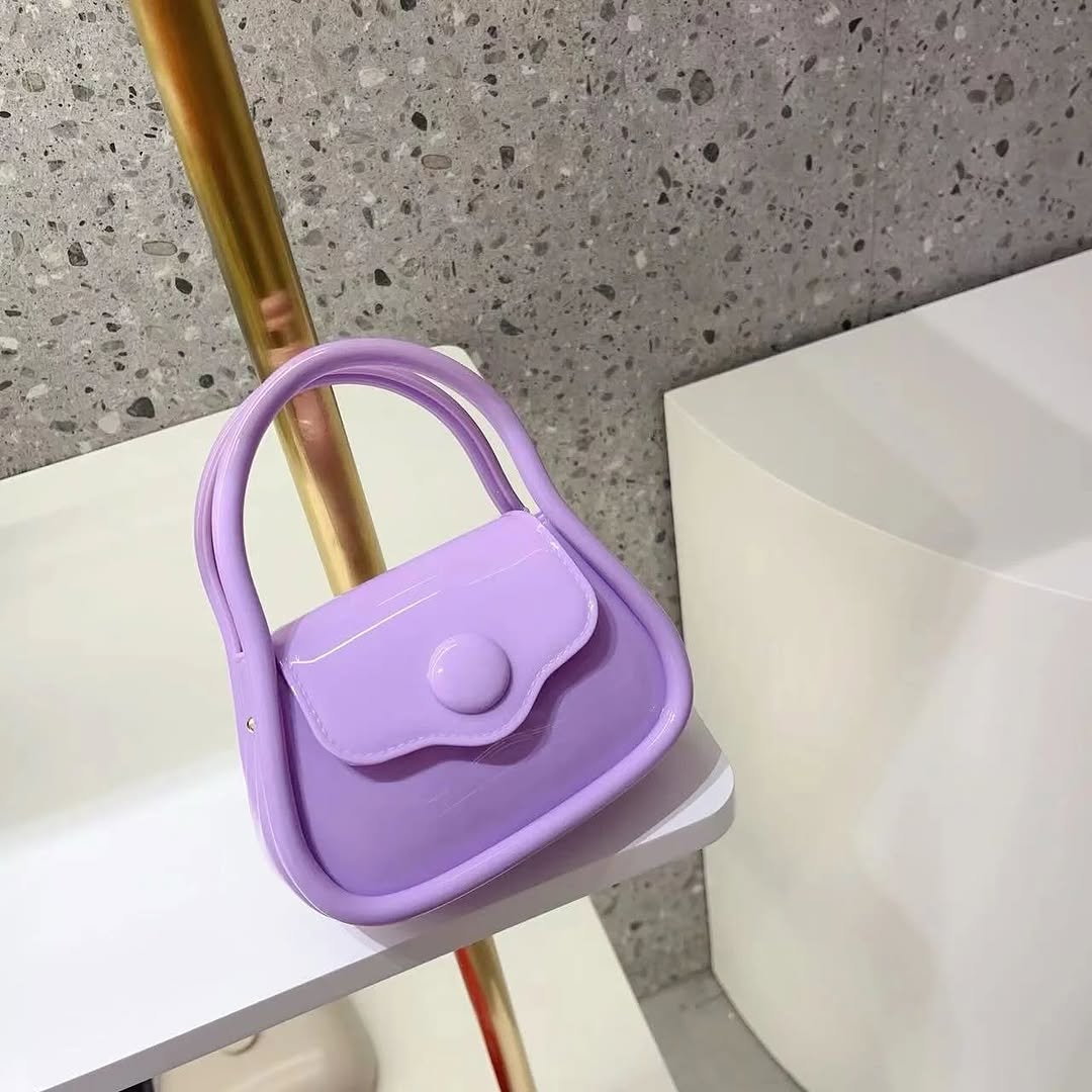 Elegant Jelly Sling Bag (With 3D Cartoons)