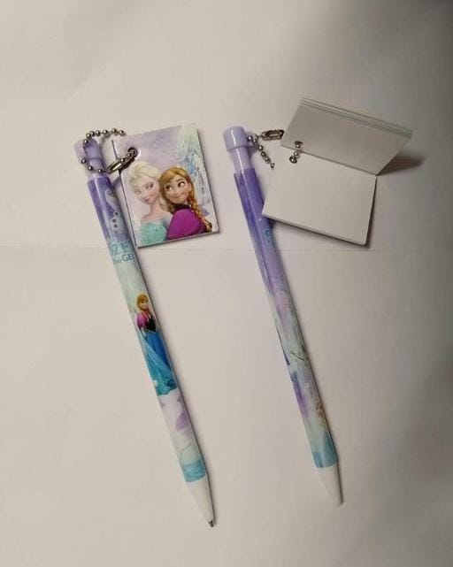 Cartoon Character Erasable Pen With Notebook
