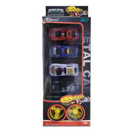 Friction Powered Toy Cars x 4 Units Launch Propeller