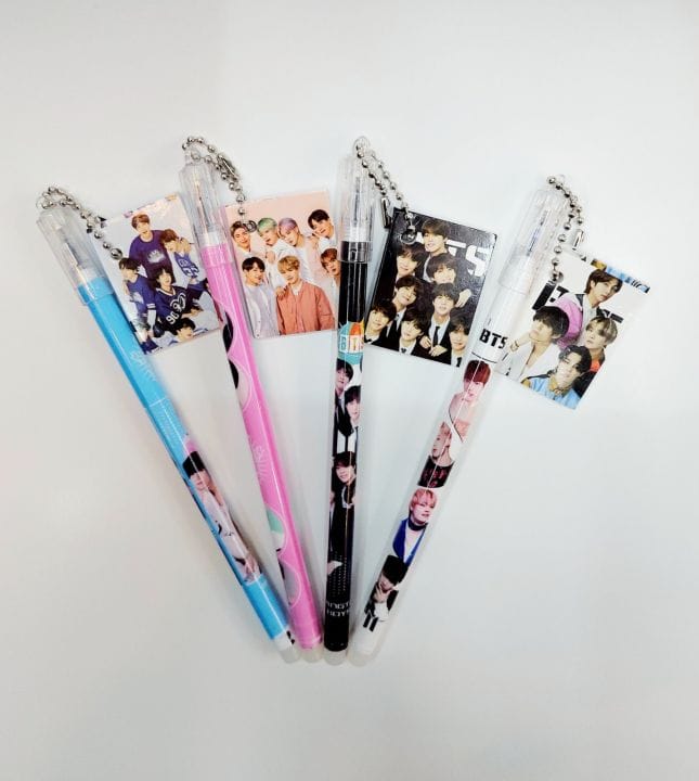Cartoon Character Erasable Pen With Notebook