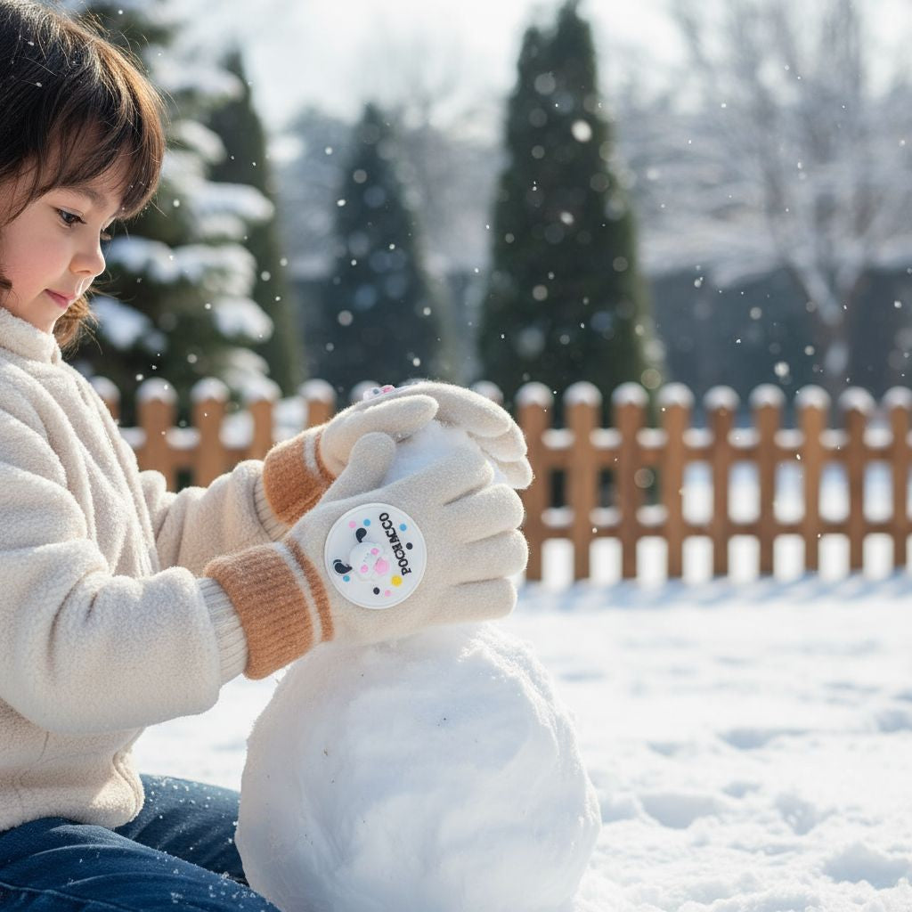 3D Spinner Sanrio Warm Hand Gloves For kids