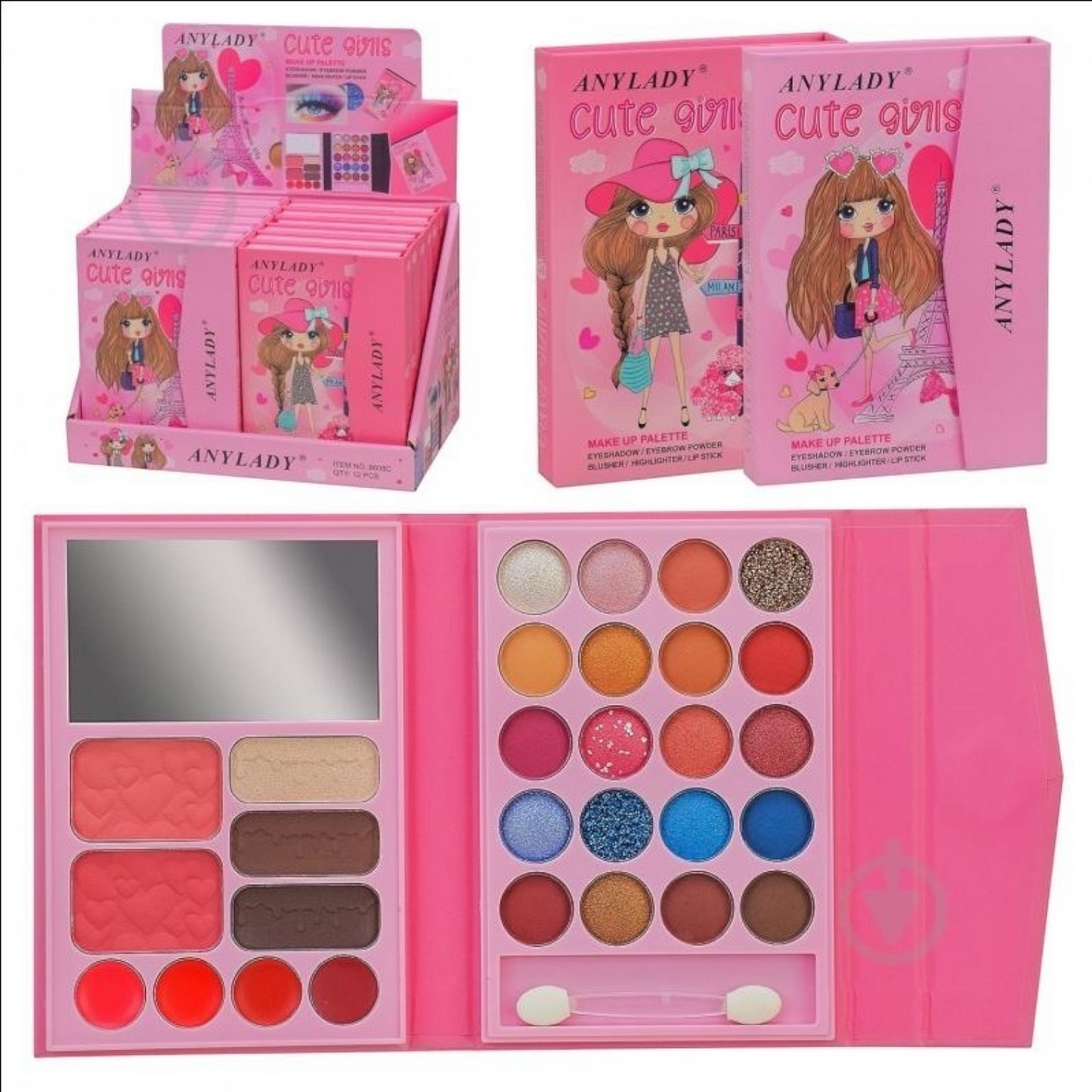 Anylady Cute Girl All In One Makeup Palette