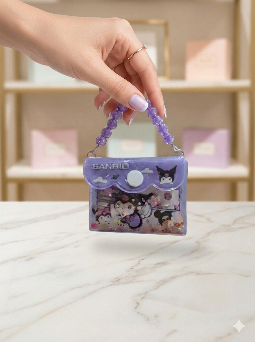 Sanrio Mini Bag Style Water-Filled Diary
