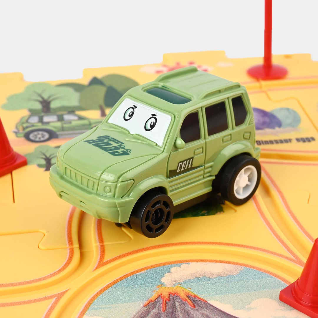 Rail Car Puzzle Track Set