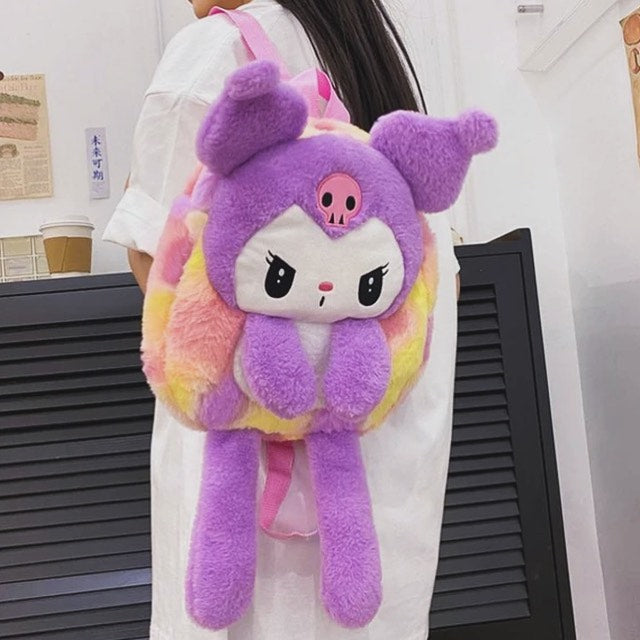 Kuromi Plush Backpack