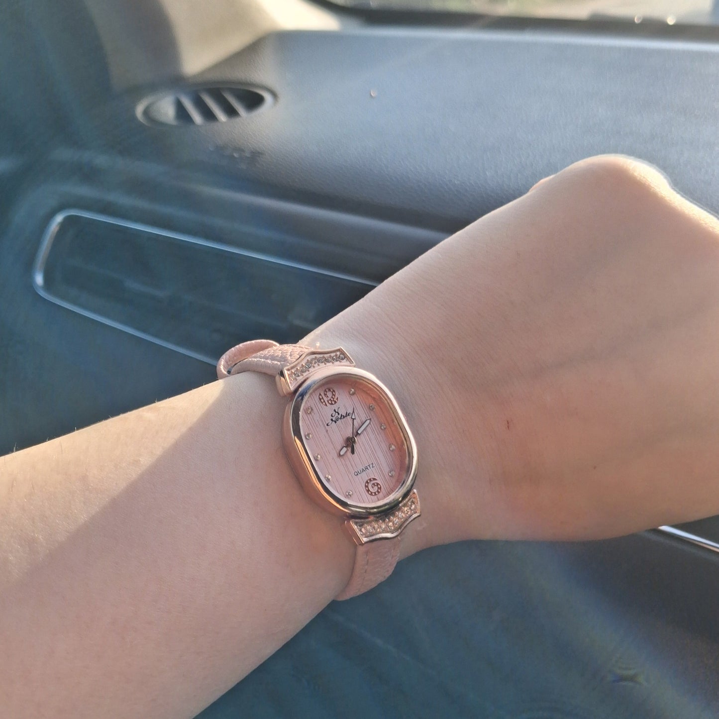Girls Oval Dial Delicate Watch