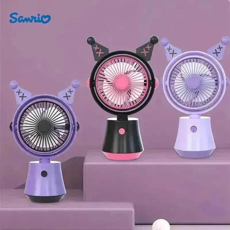 Kuromi Chargable Hand Fan