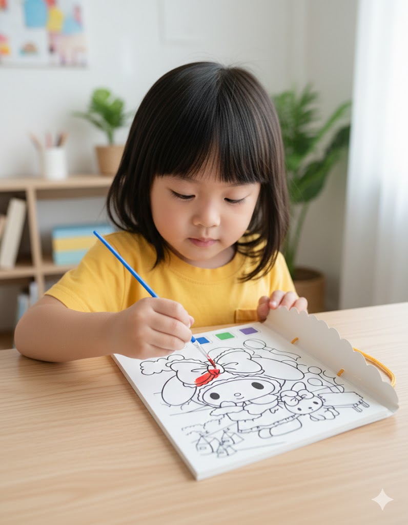 Sanrio 3 In 1 Activitiy Book