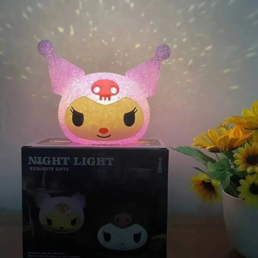 Kuromi Character Night Light Lamp – Cute & Cozy Glow