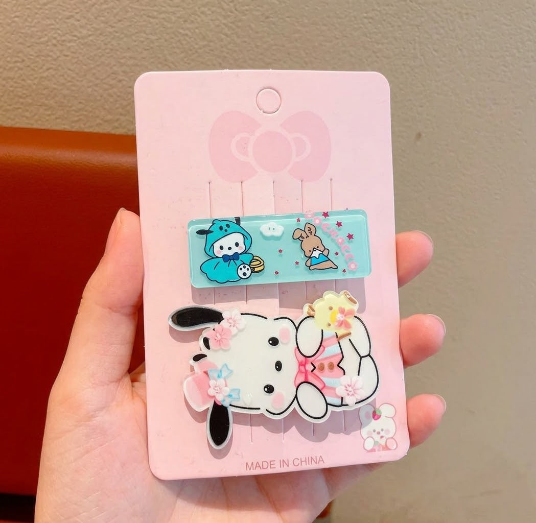 Sanrio Hair Clips Pack Of 2