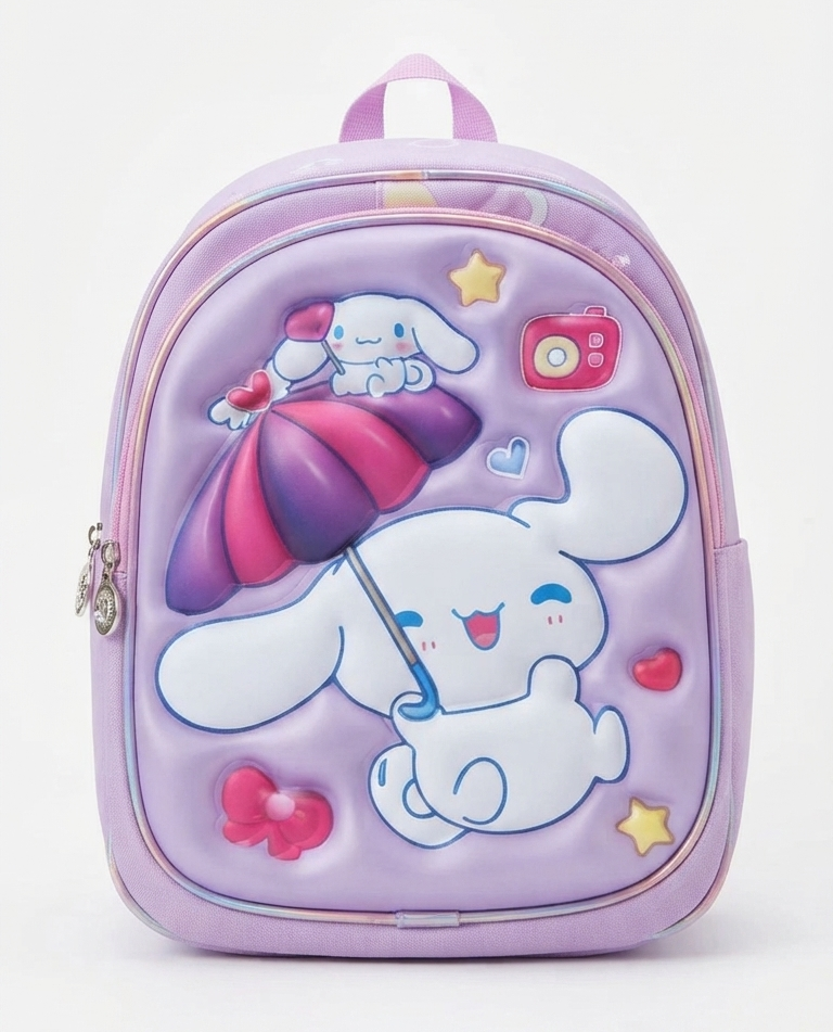 Cinnamoroll 3D Embossed Toddler & Montessori School Backpack