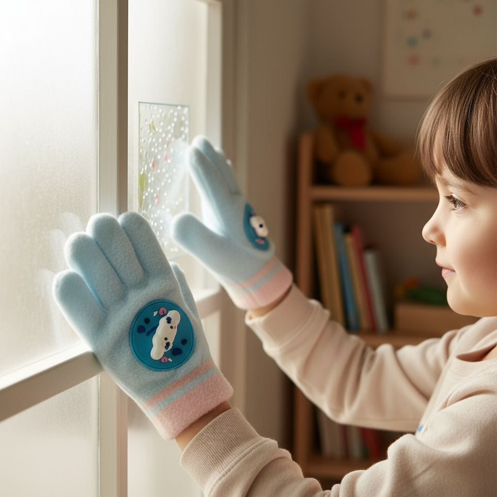 3D Spinner Sanrio Warm Hand Gloves For kids