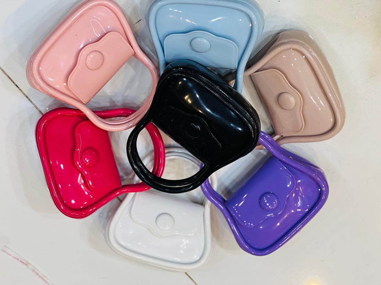 Elegant Jelly Sling Bag (With 3D Cartoons)