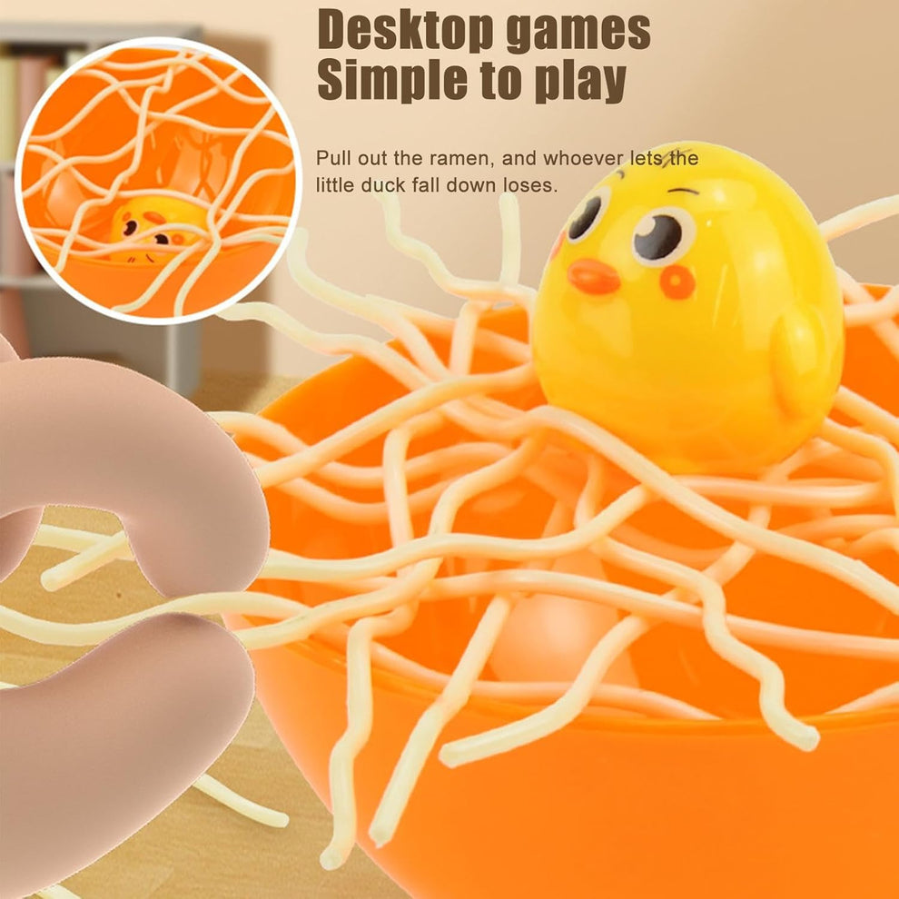 Draw the Noodle Out Duck Ramen Silly Pull Game