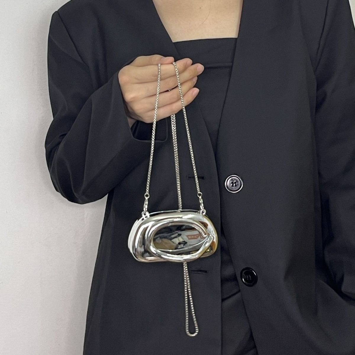 Luna Luxe Acrylic Mini Shoulder Bag