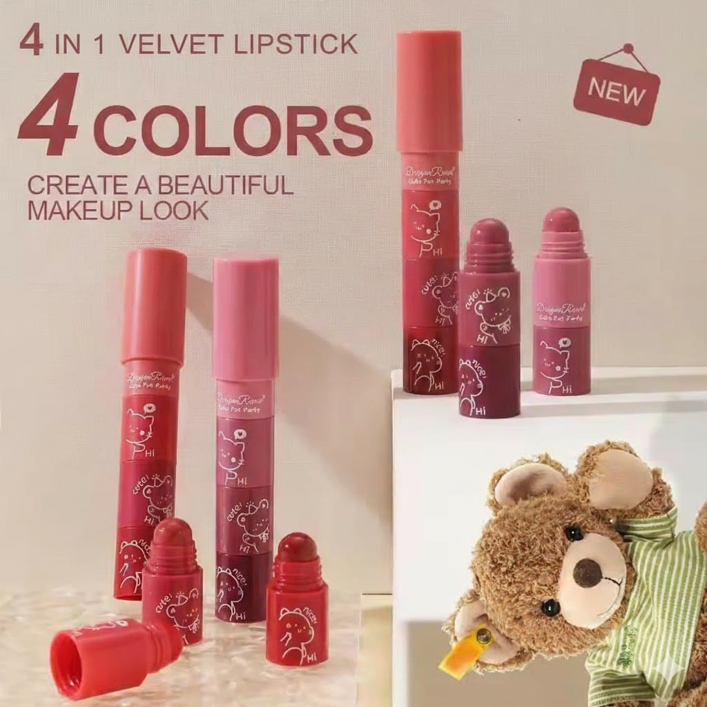 4 in 1 Velvet Lipstick
