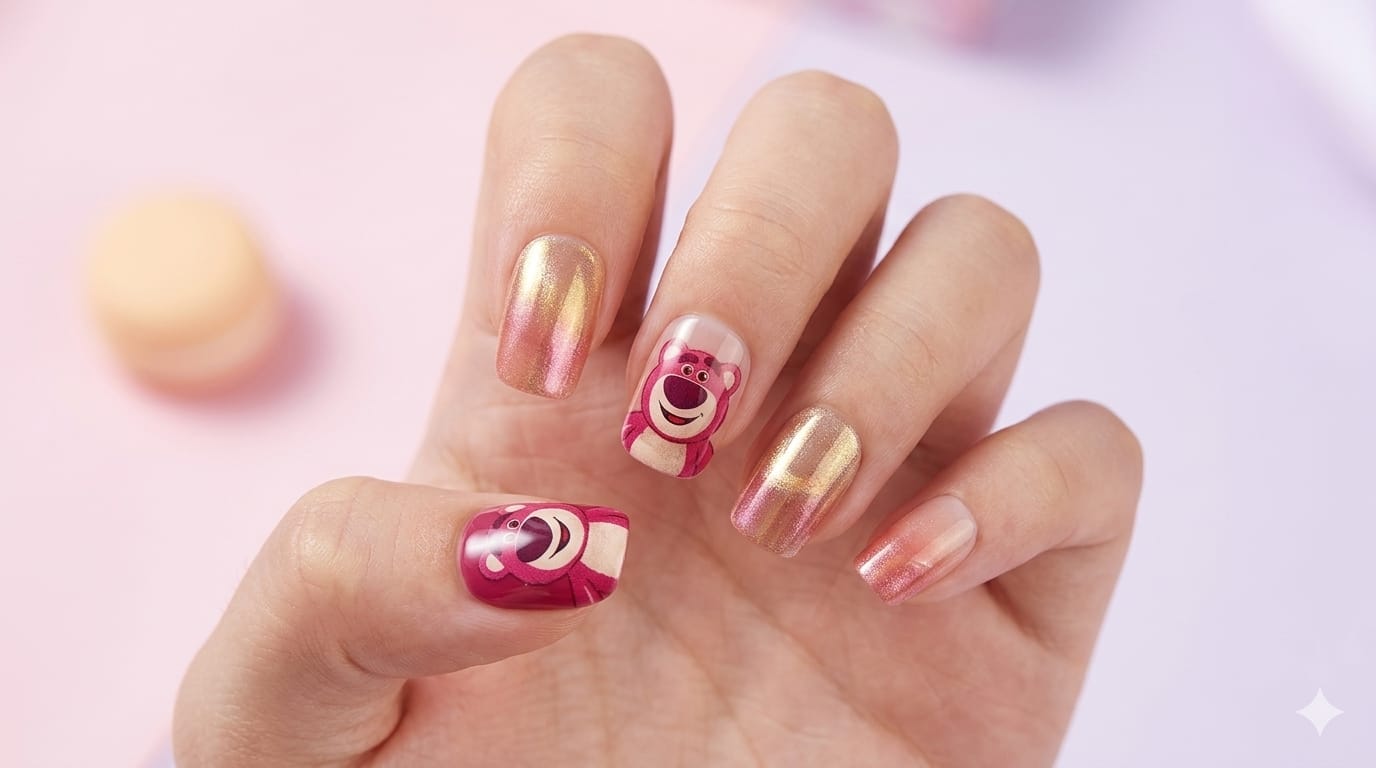 Lotso Kids Nails With Nail Stickers