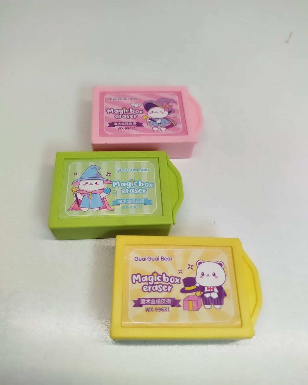 Pastel Magic Box Pencil Eraser
