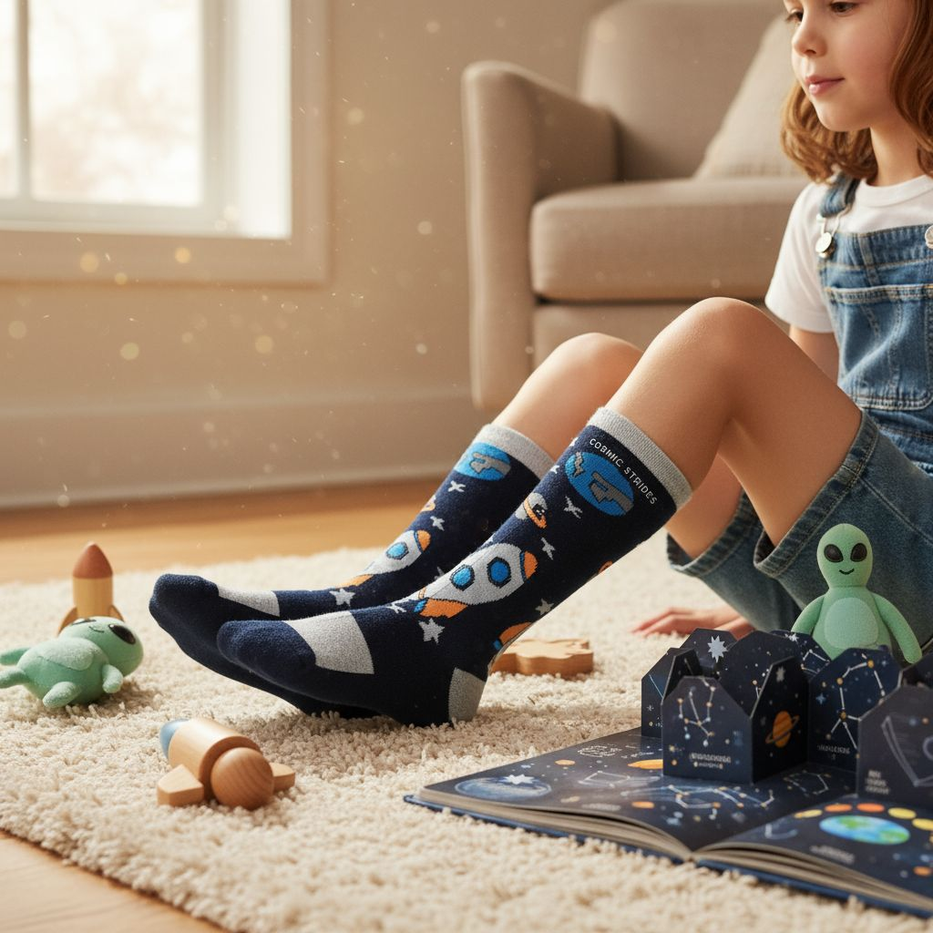 Spaceship Socks