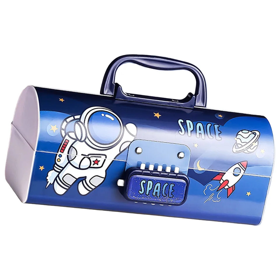 Secret Pencil Box With White Board | Compartments