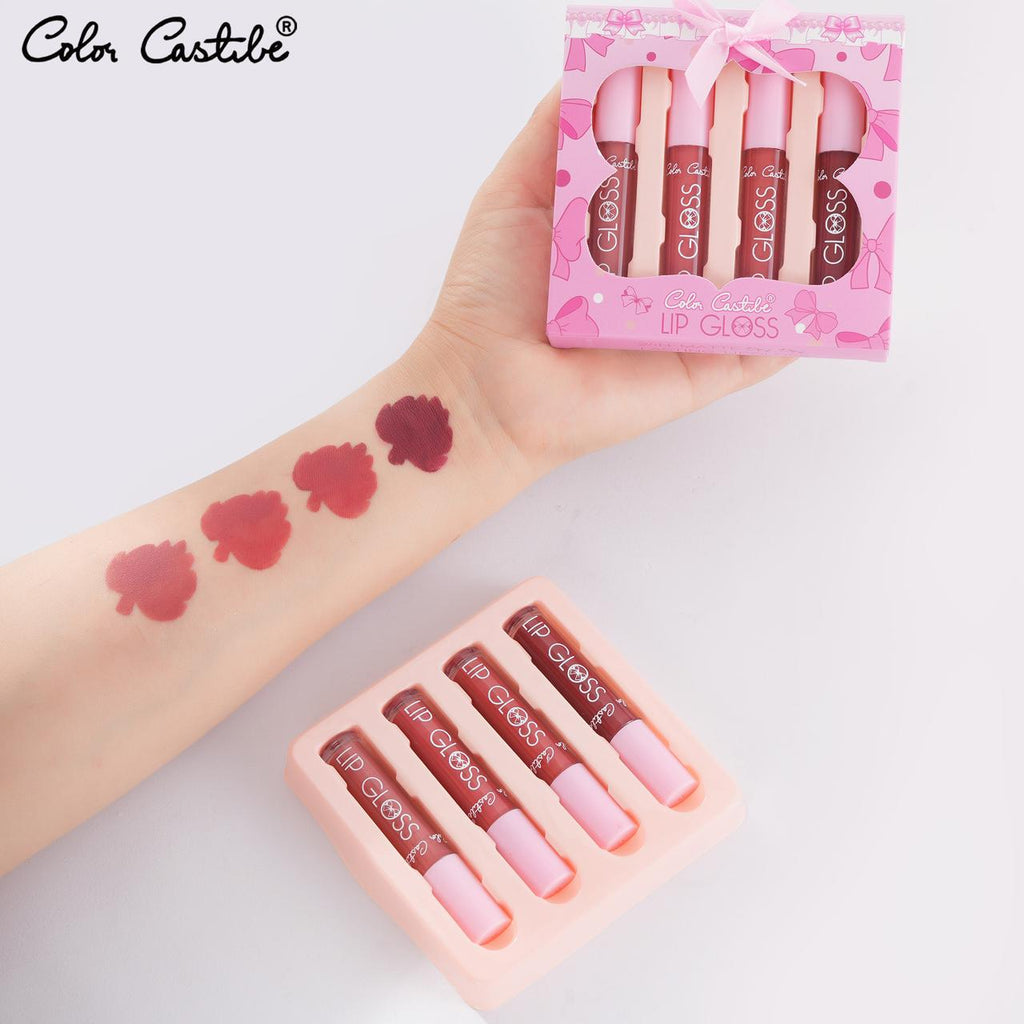 Color Castle Bow Coquette Lip Gloss Set