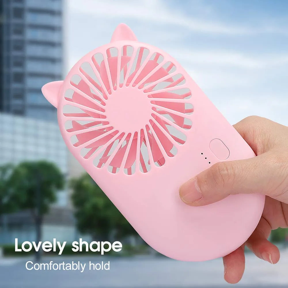 Kawaii Mini Pocket Fan