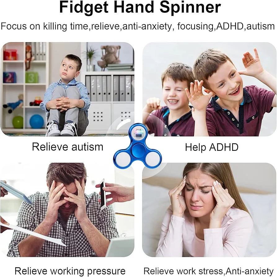 Light Spinner Fidget Toy