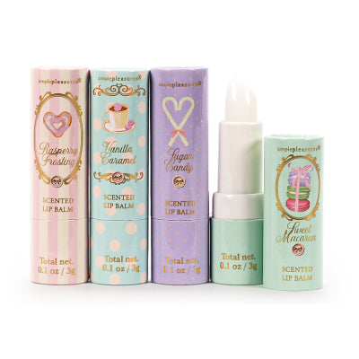 Luxury Scented Lip Balm Collection – Set of 4 Premium Tinted & Hydrating Lip Care
