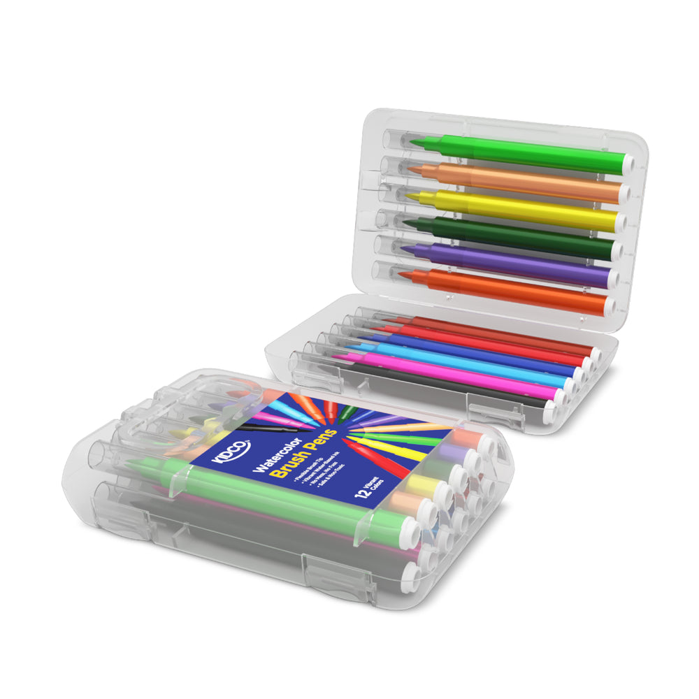 Watercolor Brush Marker Pens