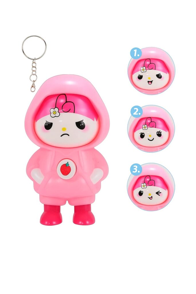 Mood Swings Face Changing Key Chain