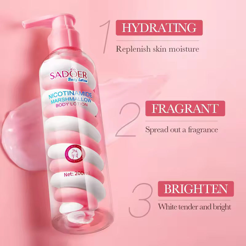 SADOER Nicotinamide Marshmallow Body Lotion 200ml