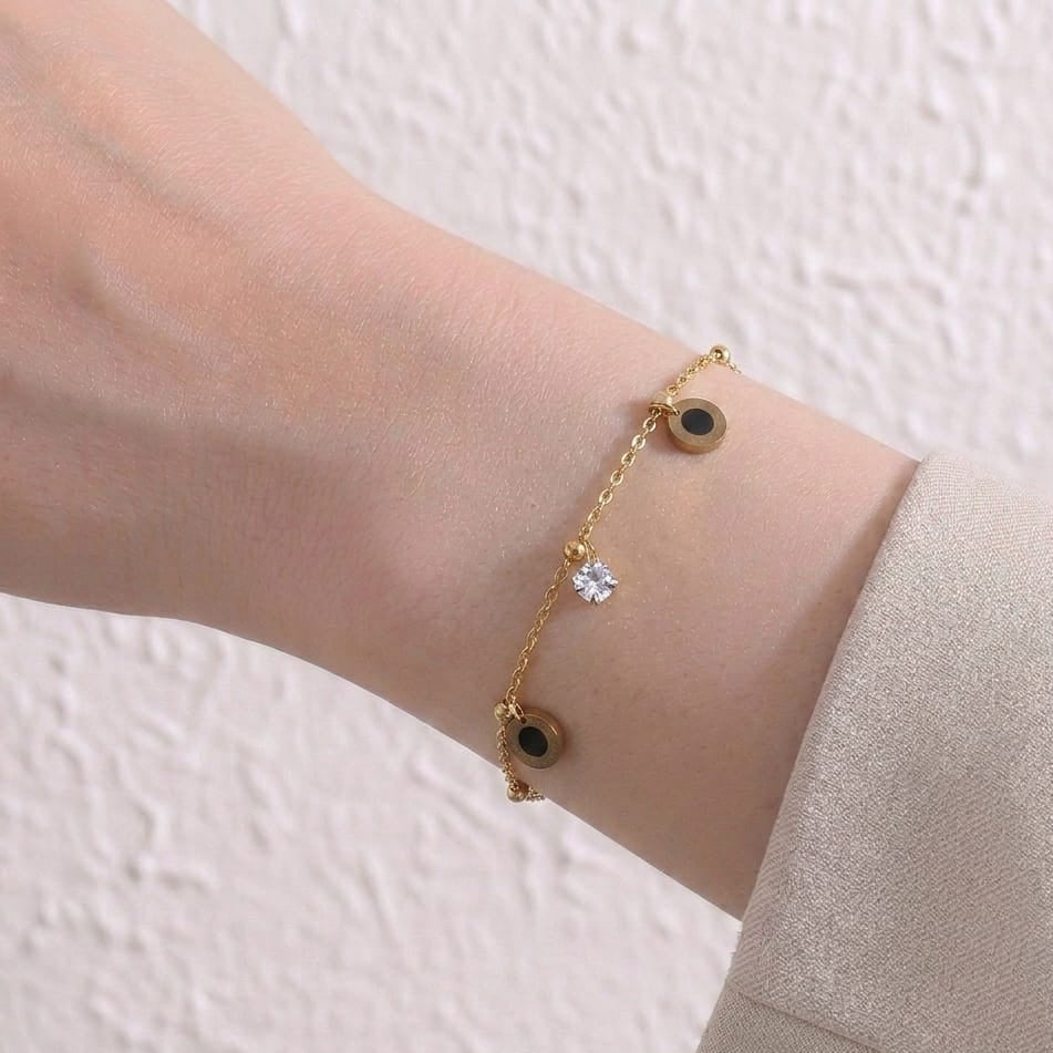 Delicate Korean Stainless Steel Bracelet