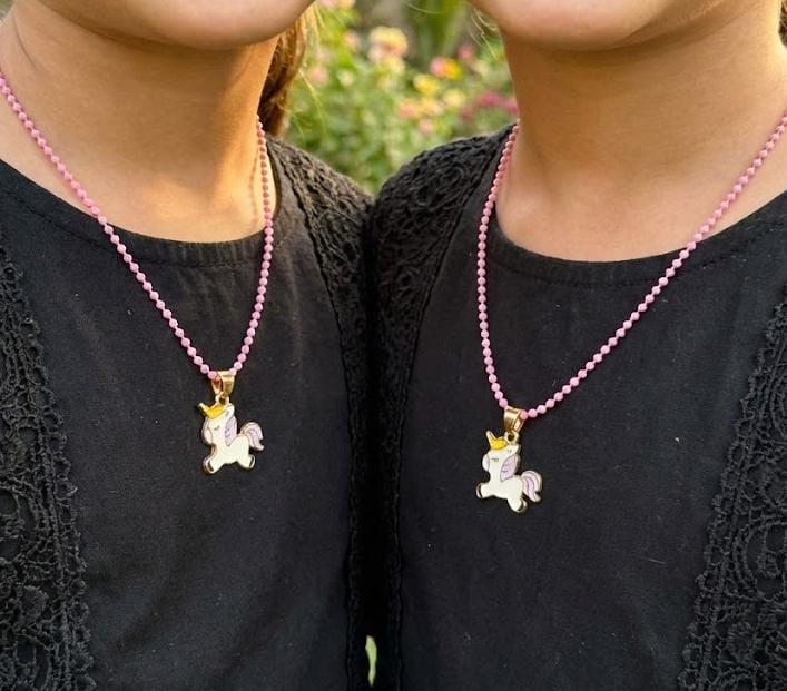 Best Friends Unicorn Two Necklaces Pack