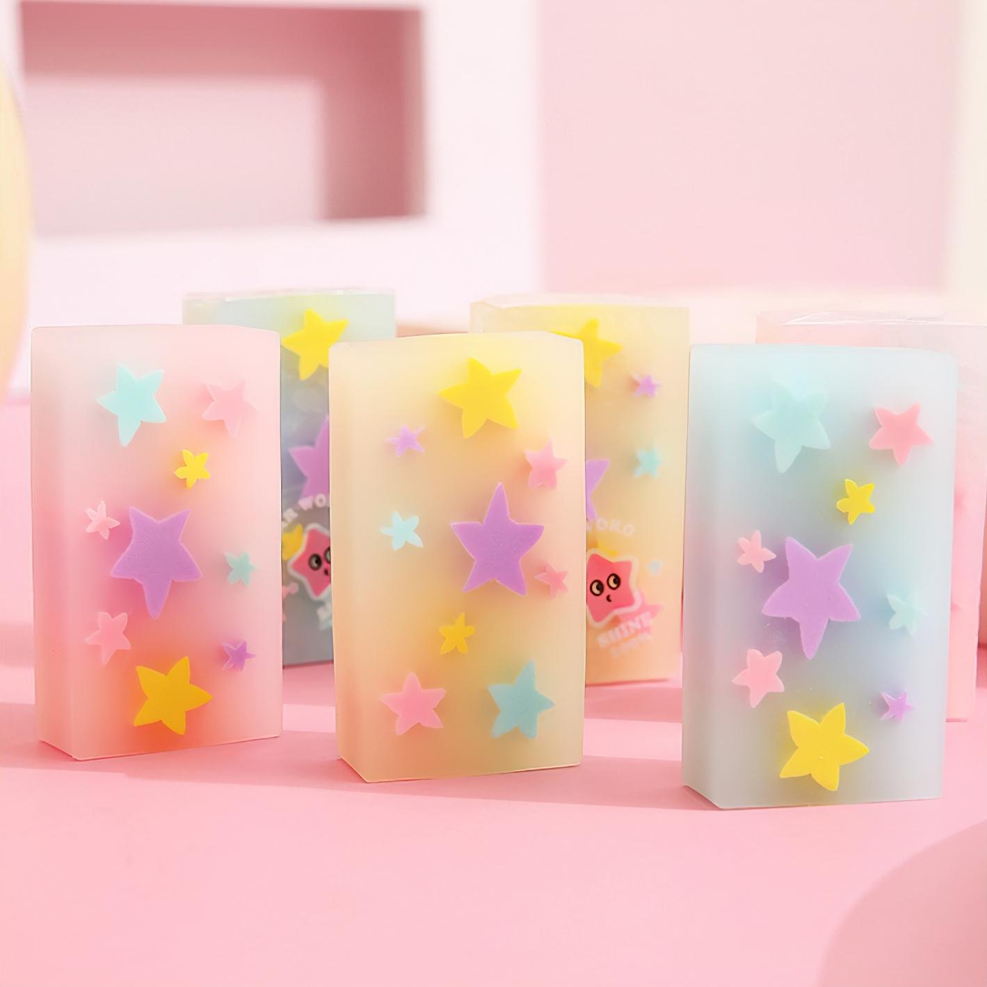 Star World Jelly Pencil Eraser