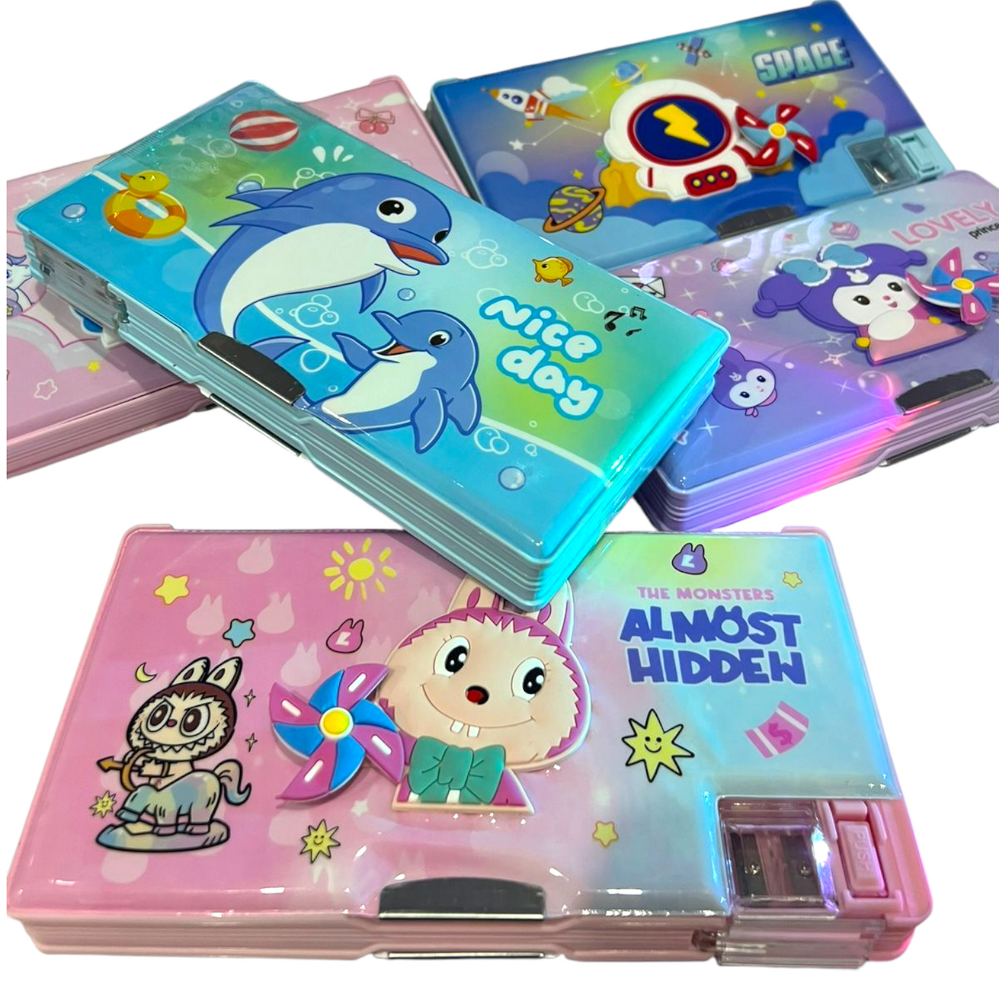 Big Size Character Spinner Pencil Box