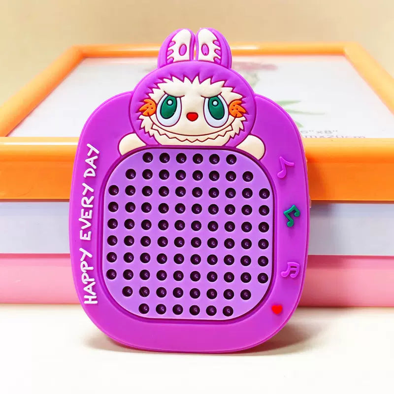 Two-Sided Magnetic Mini Game Keychain