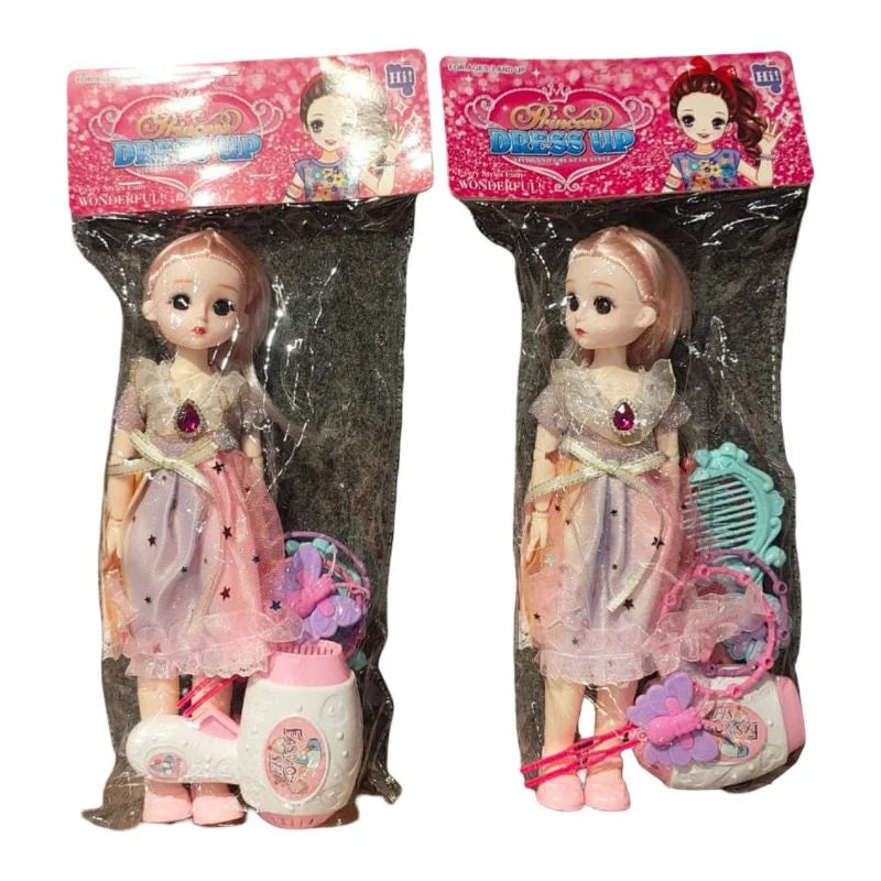 Realistic Bendable Doll With Accessories