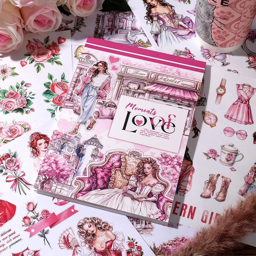 Journaling Stickers Book