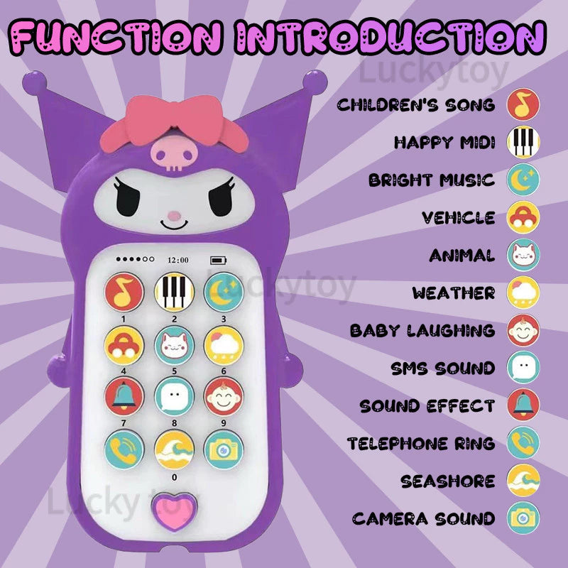 Kuromi Mobile Phone Toy