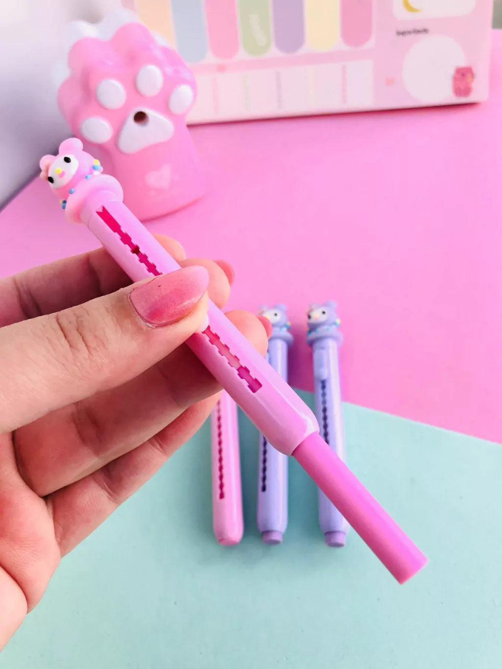 My Melody Push Pull Pencil Eraser