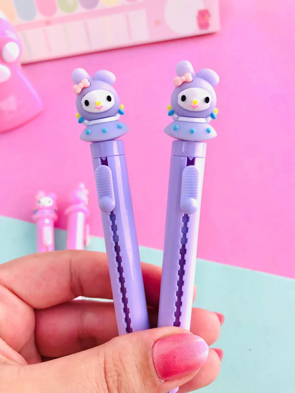 My Melody Push Pull Pencil Eraser