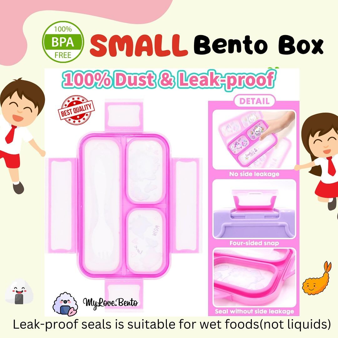 Premium Quality Vest Brand Small Happy Bento Lunch Box