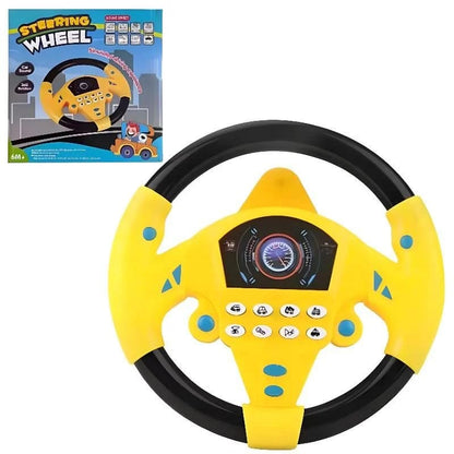360• Rotate Suction Car Steering Wheel Toy With Music