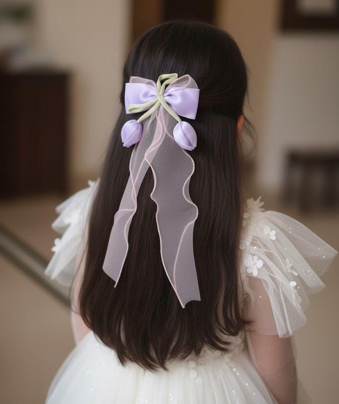 Tulip Fairy Hair Bows